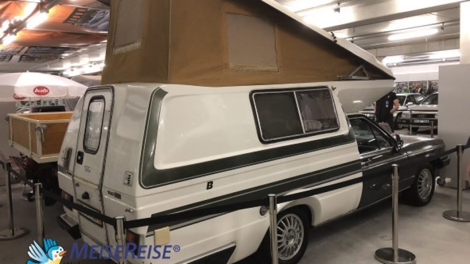 MeiseReise® Historischer Camper auf Audi Basis