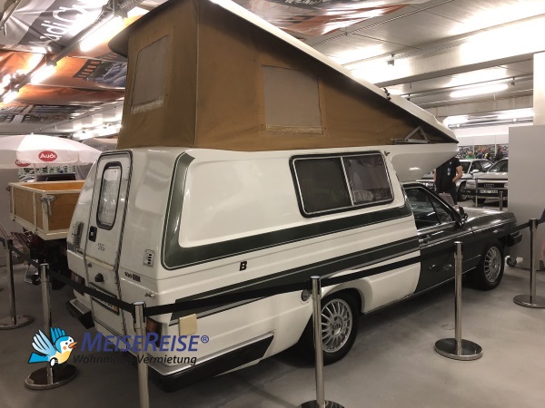 MeiseReise® Historischer Camper auf Audi Basis