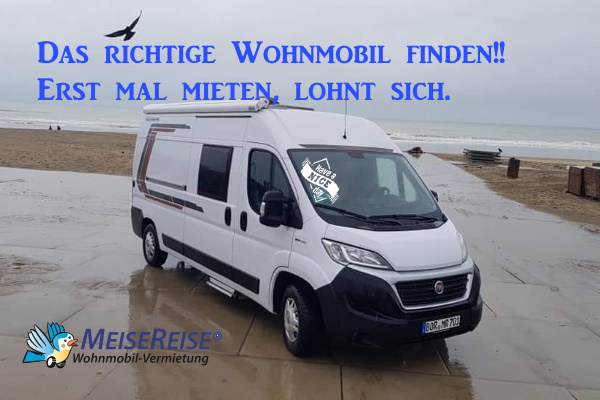 MeiseReise® Wohnmobil mieten Auswahl