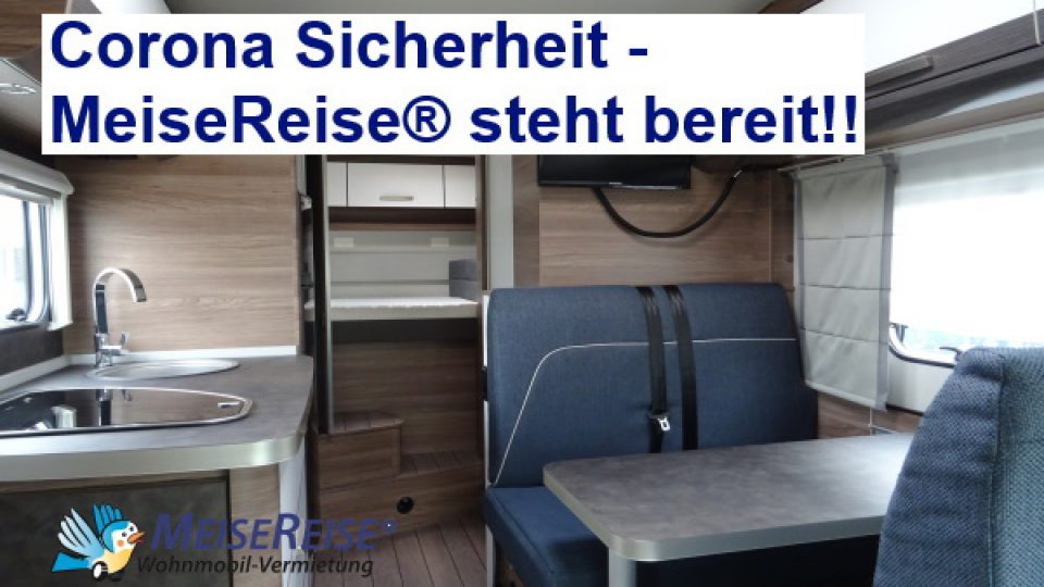 MeiseReise® Corona sicher Wohnmobil