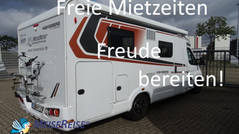 MeiseReise® Freie Mietzeiten, Freude bereiten